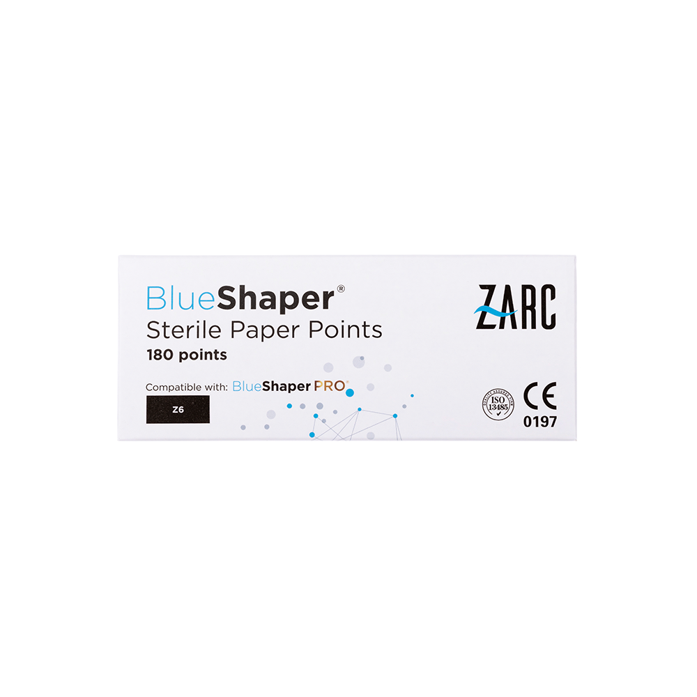 BlueShaper sterile paper points by Zarc