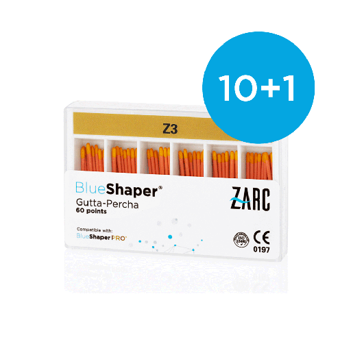 Gutta-percha BlueShaper da Zarc