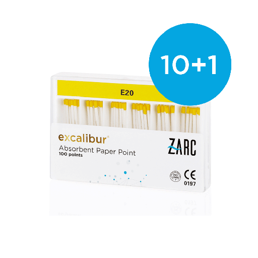 Pontas de papel Excalibur da Zarc